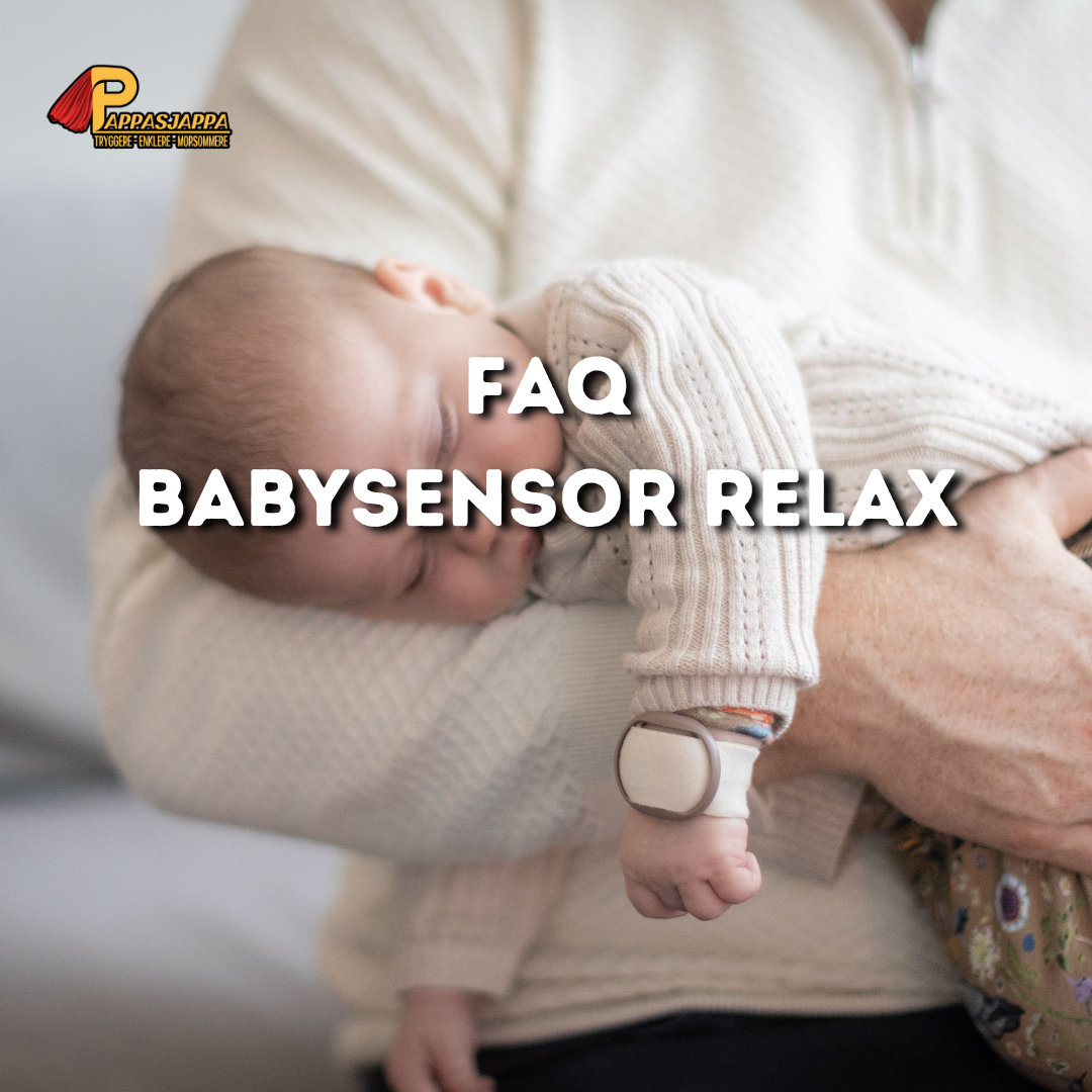 BabySensor Relax | Ofte Stilte Spørsmål (FAQ)