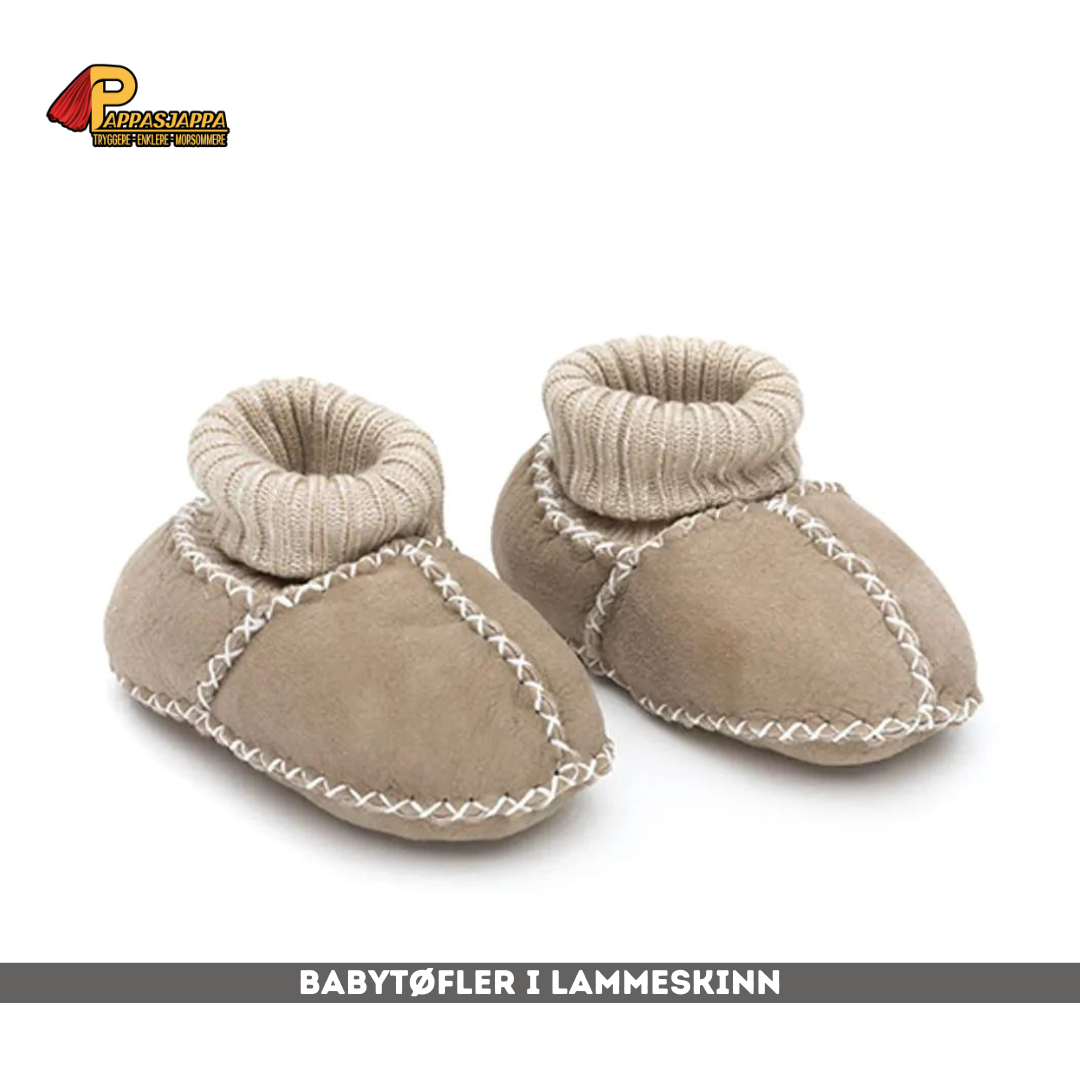 Babytøfler | Lammeskinn