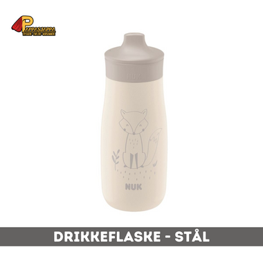 Drikkeflaske | Stål | 300ml | 6mnd+