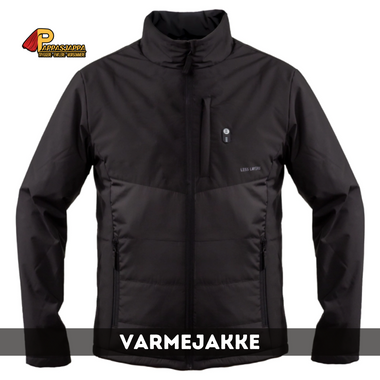 Varmejakke | Casual | Less Layers | Oppladbar