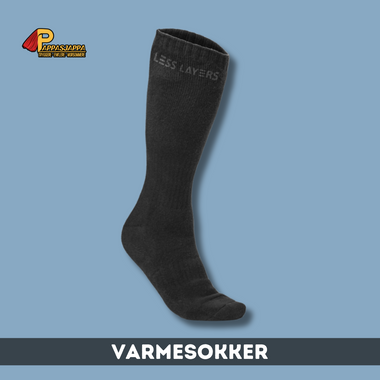 Varmesokker | Casual | Less Layers | Oppladbar