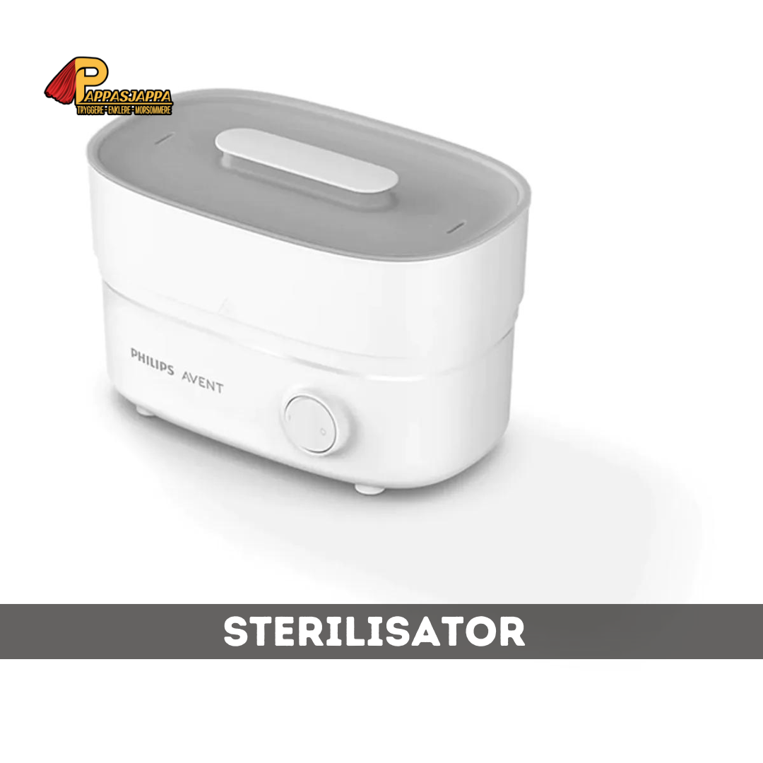 Sterilisator | Dampsterilisering | Flasker, smokker, ++